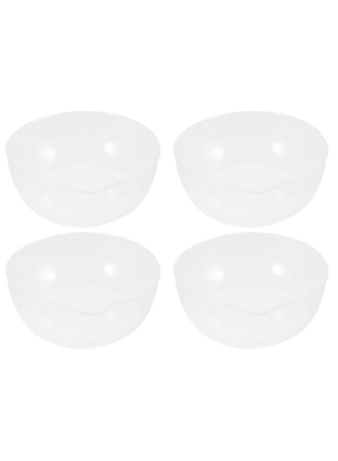 SHINEOFI 4Pcs Food Scale Bowl, Food Weighing Bowl, Electronic Scale Tray for Cooking, Digital Measuring Mini Weighing Cup for Household Weight Measurement, Jewelry Baking Meal Prep Dieting - Image 1