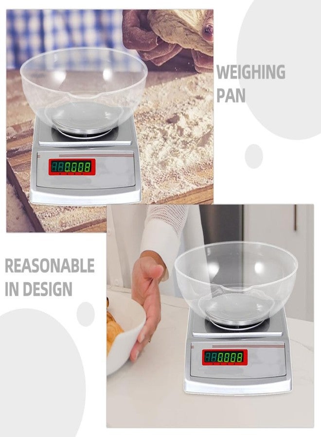 SHINEOFI 4Pcs Food Scale Bowl, Food Weighing Bowl, Electronic Scale Tray for Cooking, Digital Measuring Mini Weighing Cup for Household Weight Measurement, Jewelry Baking Meal Prep Dieting - Image 5