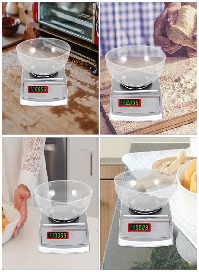 SHINEOFI 4Pcs Food Scale Bowl, Food Weighing Bowl, Electronic Scale Tray for Cooking, Digital Measuring Mini Weighing Cup for Household Weight Measurement, Jewelry Baking Meal Prep Dieting - Image 4