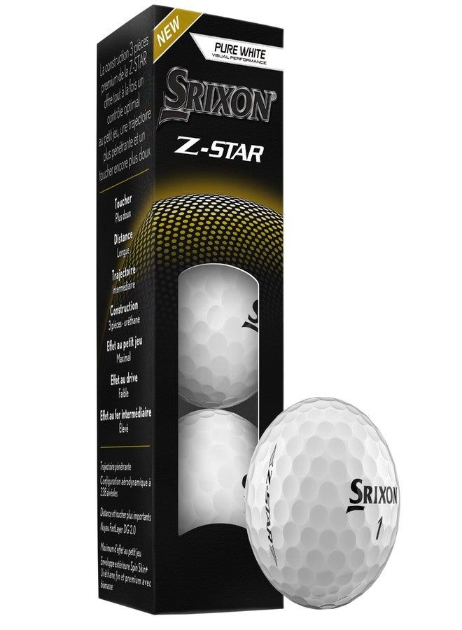 سريكسون كرة الجولف عالية الأداء Srixon Z-STAR 9 | مسافة ودوران فائقان | قلب FastLayer DG 2.0 | طلاء Spin Skin+ | تحكم ولمسة ناعمة - Image 4