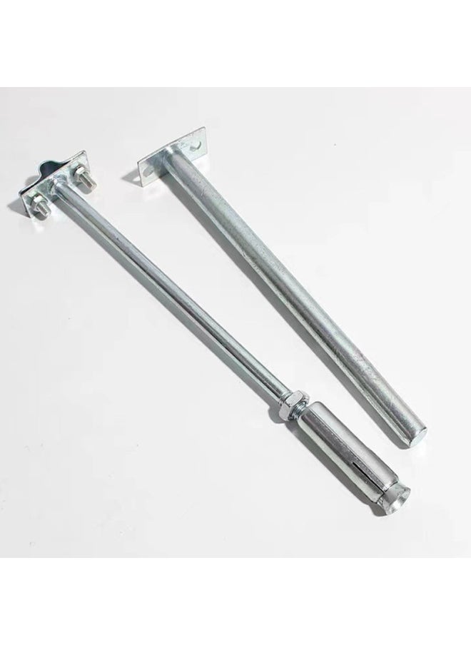 Generic Galvanized Lightning Rod Card T-Shape Round Steel Lightning Protection Bracket Expansion Lightning Card Anti-Lightning Accessory-Specifications And Models:10*230  - Image 2