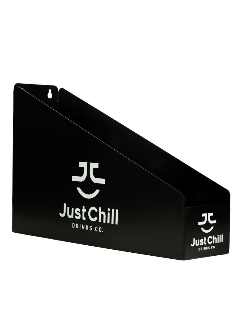 Just Chill Drinks Co. - Bottle Storage or Display Rack 4 Bottles Table Top or Wall Mount - Image 1