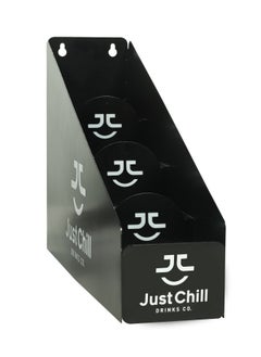 Just Chill Drinks Co. Bottle Storage or Display Rack 4 Bottles Table Top or Wall Mount  - Image 1