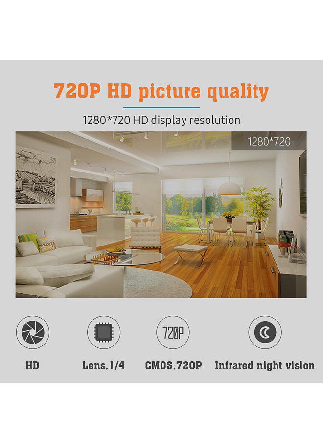 Doorbell Door Viewer Camera Door Peephole Door Camera Doorbell with Wireless Monitor Live View Available Digital Night Vision Photo Shooting Digital Door Monitoring for Home Security (without battery)