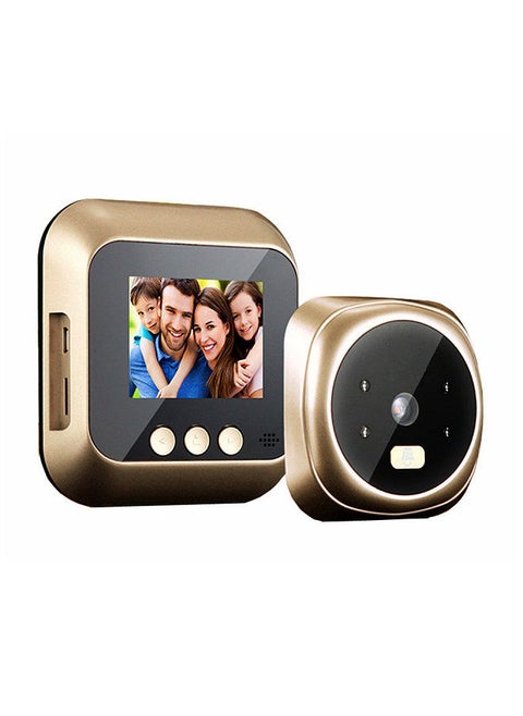 Doorbell Door Viewer Camera Door Peephole Door Camera Doorbell with Wireless Monitor Live View Available Digital Night Vision Photo Shooting Digital Door Monitoring for Home Security (without battery)