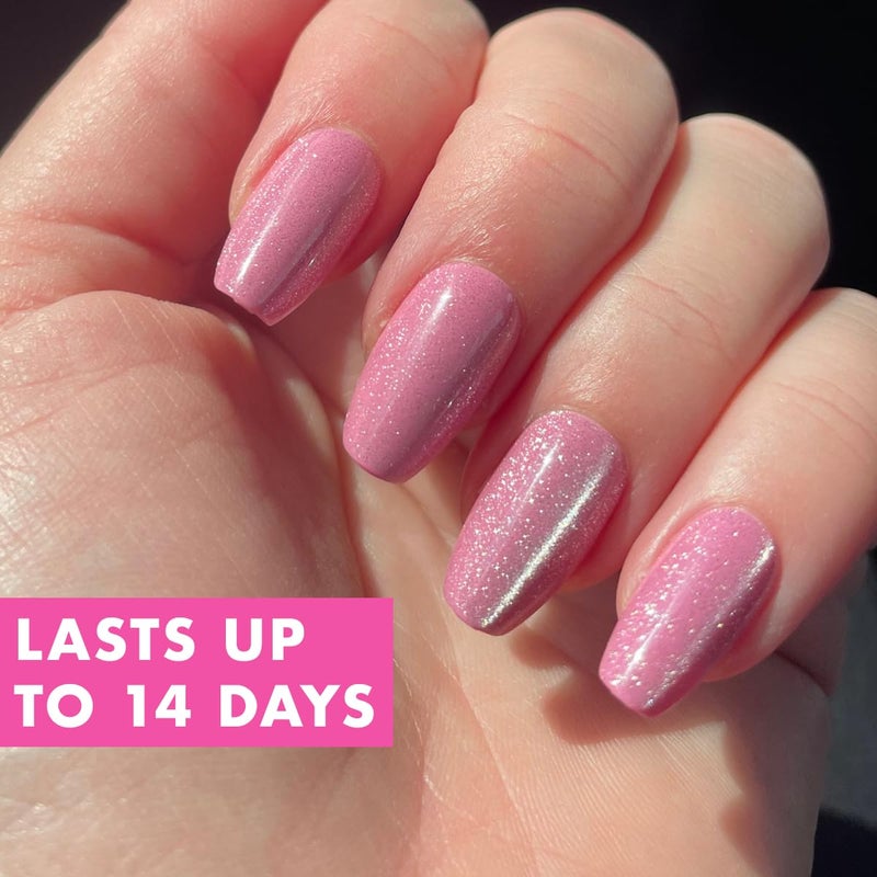 Olive & June Maximalist Instant Mani Press-On Nails (Glue) | 42 Fake Nails, 21 Sizes | Non-Toxic, Long-Lasting Big, Bold Gorgeous Realistic Look | Salon-Quality at Home | Medium, Coffin | Rose Velvet - Image 3