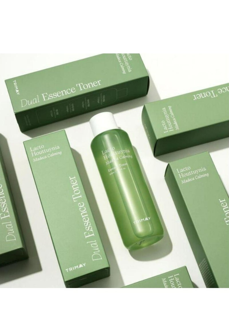 TRIMAY Dual Essence Toner Lacto Houttuynia Madeca Calming 200 ML - Image 3
