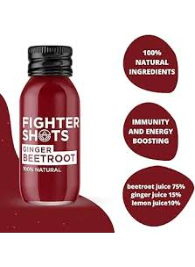 fighter shots ginger beetroot