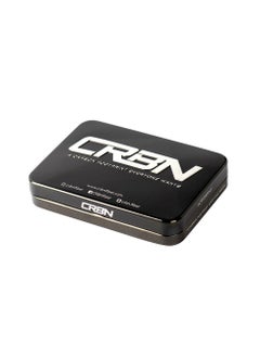 crbn Oval Shaped Carbon Fiber Keychain Plain Style  - Image 2