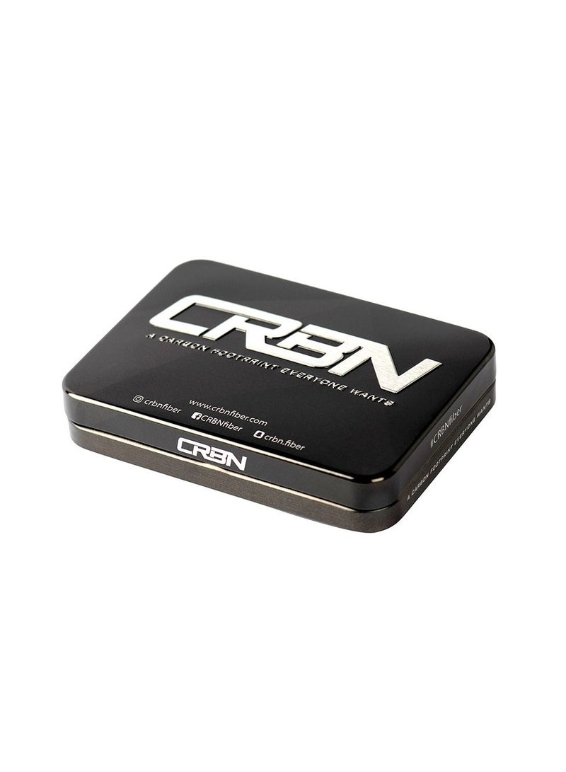 سي ار بي ان سلسلة مفاتيح من ألياف الكربون بيضاوية الشكل نسج عادي - Image 2