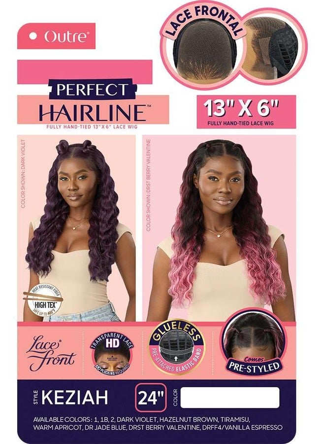 Outre Lace Front Wig - Perfect Hair Line 13X6 - Keziah (DRST BERRY VALENTINE) - Image 2