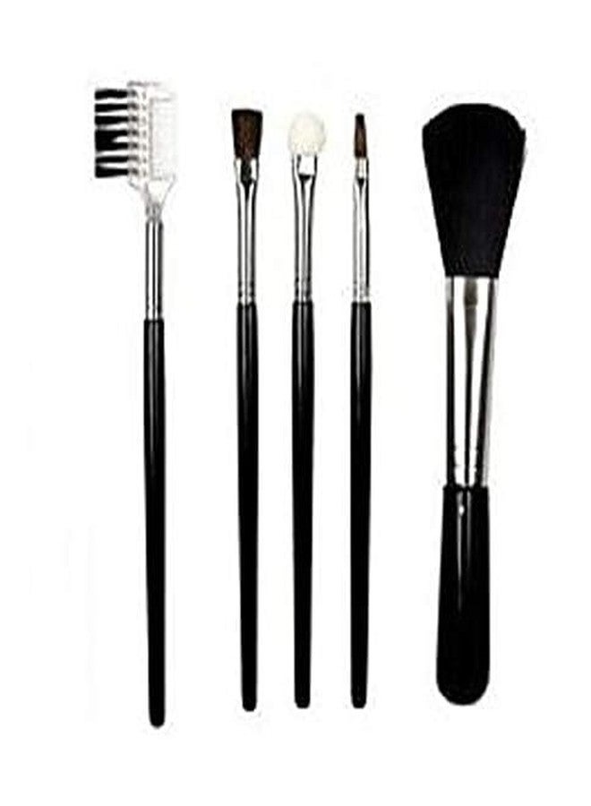 Lui Pui Luipui Royal Makeup Brush kit | Pro Ultra set of 5 Black - Image 2