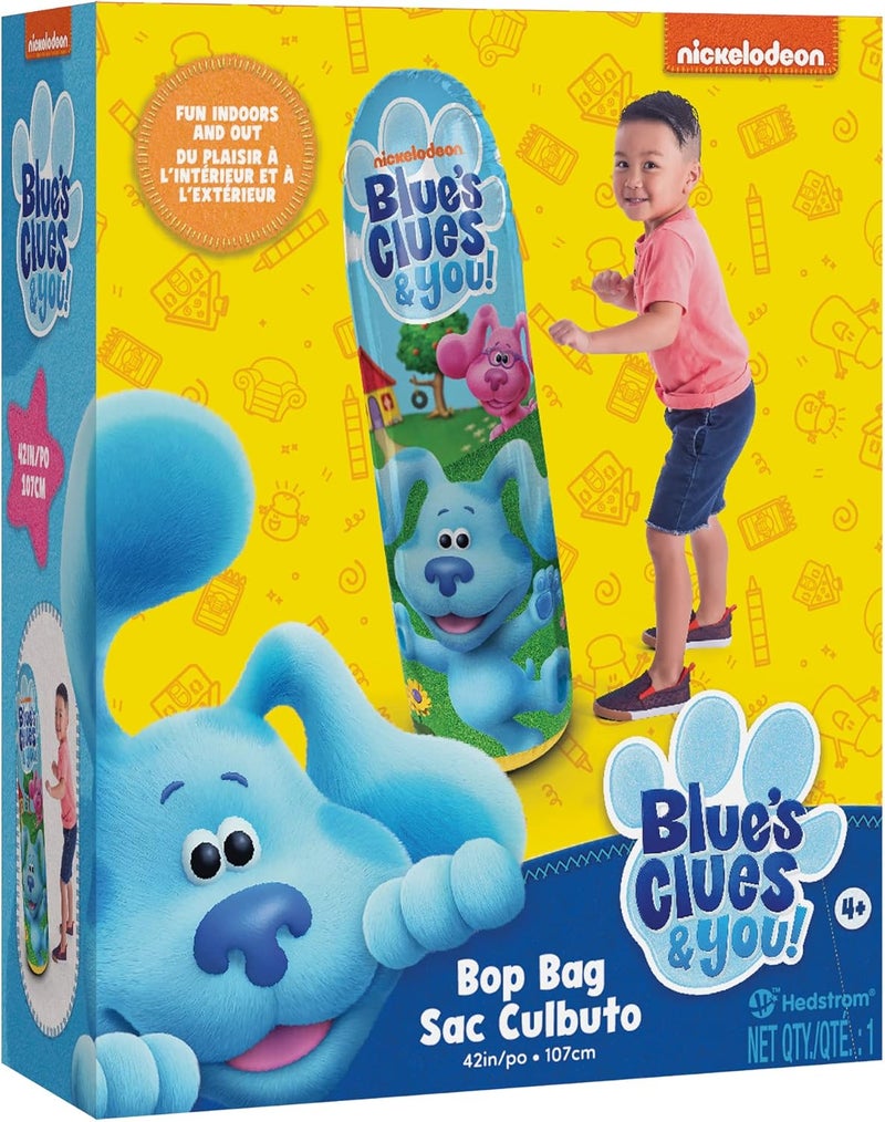 Hedstrom Blue's Clues & You Bop Bag Inflatable Punching Bag, 42 Inch, (56-9114) - Image 1