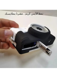 جنرال لكاميرا Sony ZV-1F، ZV-1 II/ZV-1M2 (كاميرا فلوغ)، غطاء سيليكوني للكاميرا ZV1F، مقاوم للخدوش، رقيق جدًا، ناعم، مع حماية شاشة للـ ZV1 F.  - Image 2