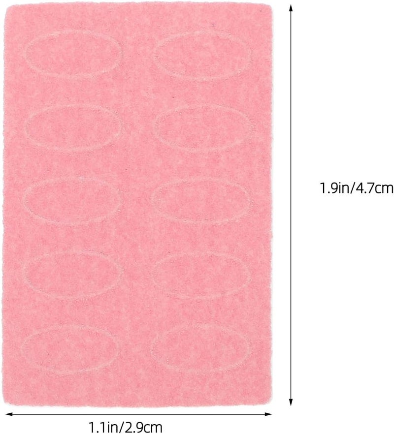 200pcs Nail Cuticle Pusher Sandpaper Set Self-Adhesive Sanding Pads with 100#150#180#240 Grit for Professional Nail Care and Manicure Salon Use - Image 2