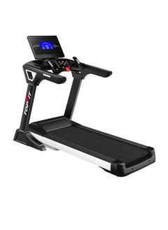 جهاز مشي MT-X-Power-X7 من توب فيت قابل للطي مع نظام اندرويد بالكامل وشاشة 15.6 بوصة 4.5 حصان سهل التخزين لتمارين اللياقة البدنية ، أسود  - Image 1