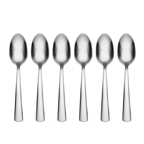 Oneida Nocha Everyday Flatware Cocktail Spoons, Set of 6 18/0 Stainless Steel, Silverware Set - Image 5