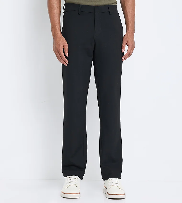بين شيرمان Ben Sherman Men's  Solid Bottoms Woven