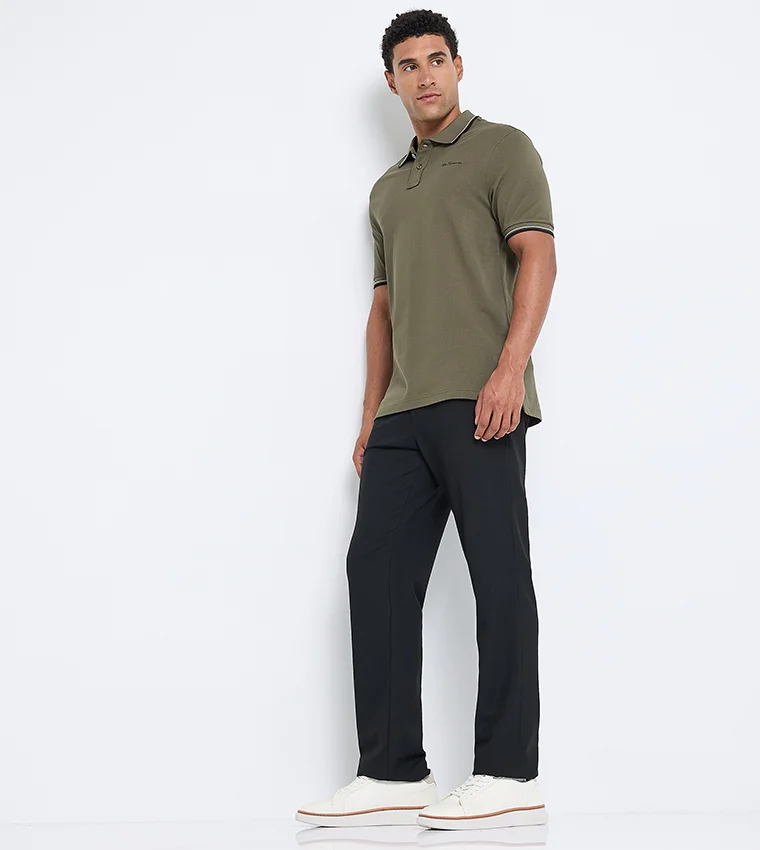 Ben Sherman Men's  Solid Bottoms Woven