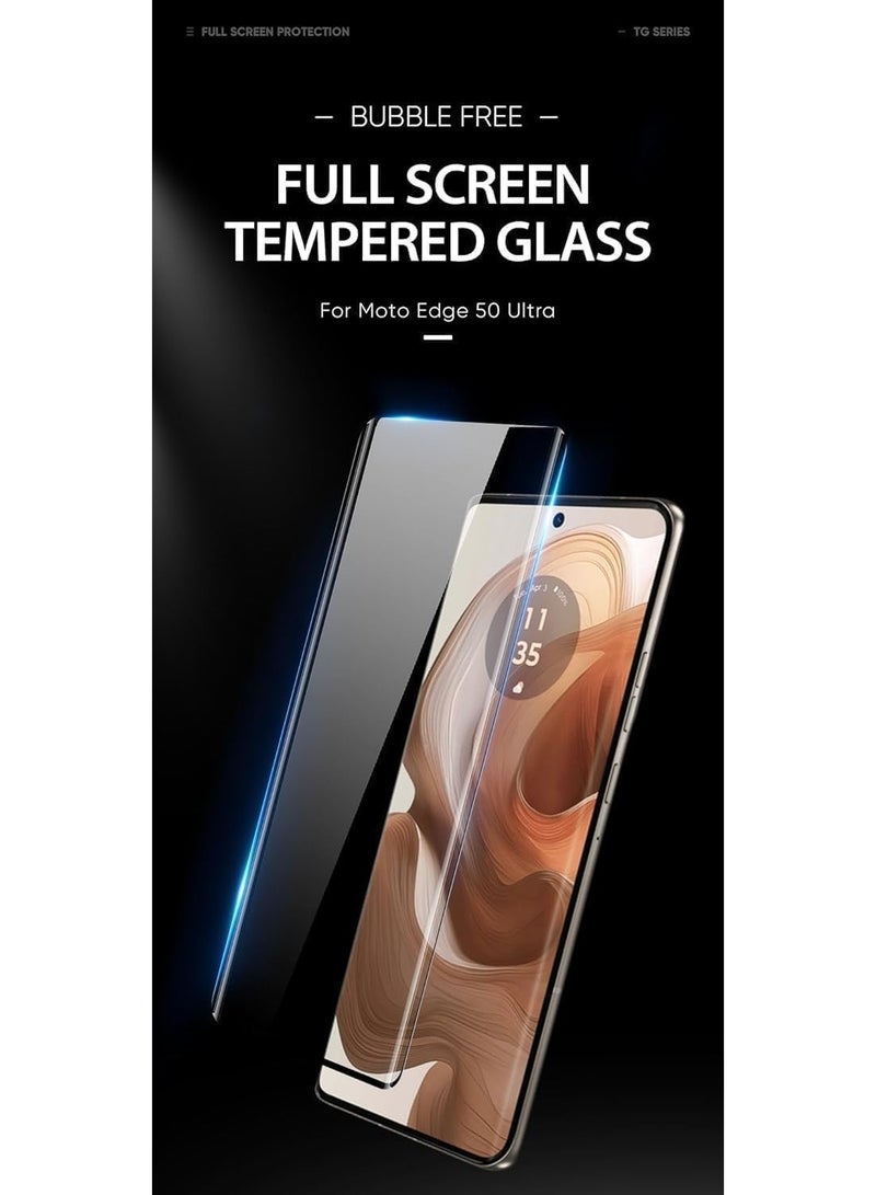 واقي شاشة من الزجاج المقوى لهاتف Vivo X200 Pro، واقي زجاج الهاتف المحمول [مضاد للخدش] [بدون ثقوب] [صلابة 9H] واقي شاشة - Image 2
