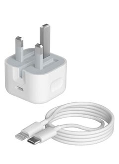 Phone 20W USB-C Power Adapter With Cable for iPhone 12 / iPhone 12 Pro max /12mini (iPhone 20W USB-C Power Adapter)