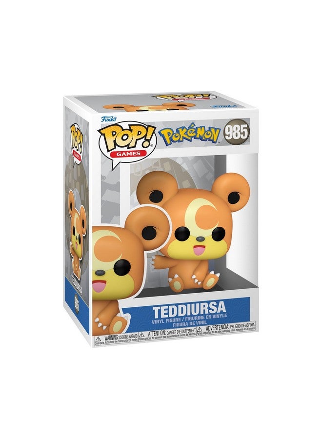 Funko Pop! Games: Pokemon - Teddiursa - Image 1