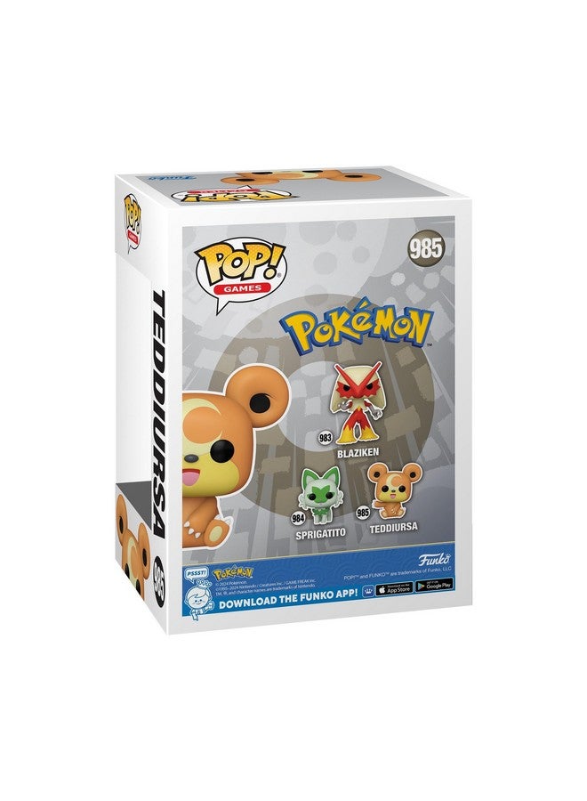 Funko Pop! Games: Pokemon - Teddiursa - Image 3