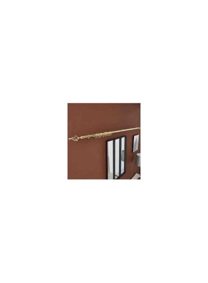 CURTAIN ROD GOLD DOUBLE - Image 1