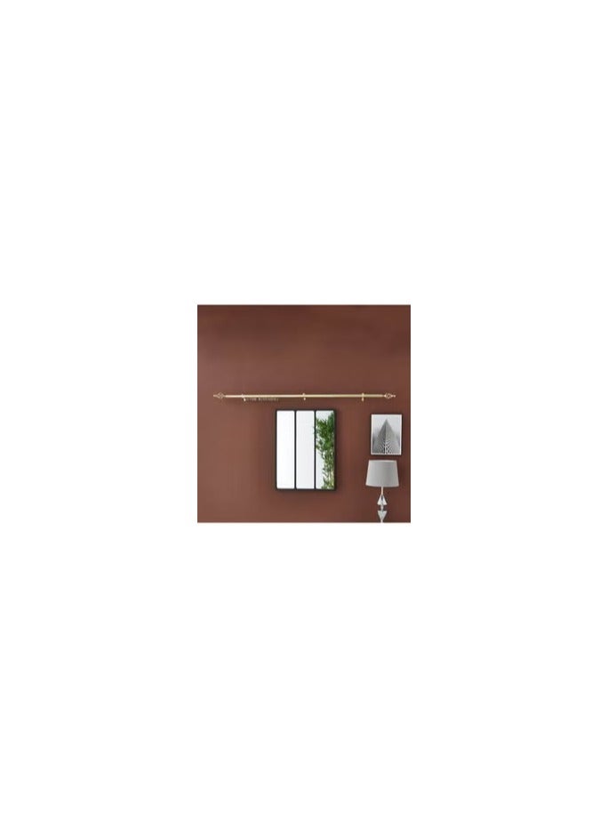 CURTAIN ROD GOLD DOUBLE - Image 2