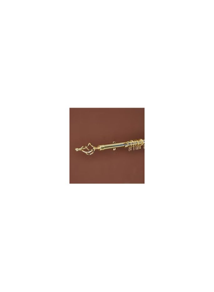 CURTAIN ROD GOLD DOUBLE - Image 3