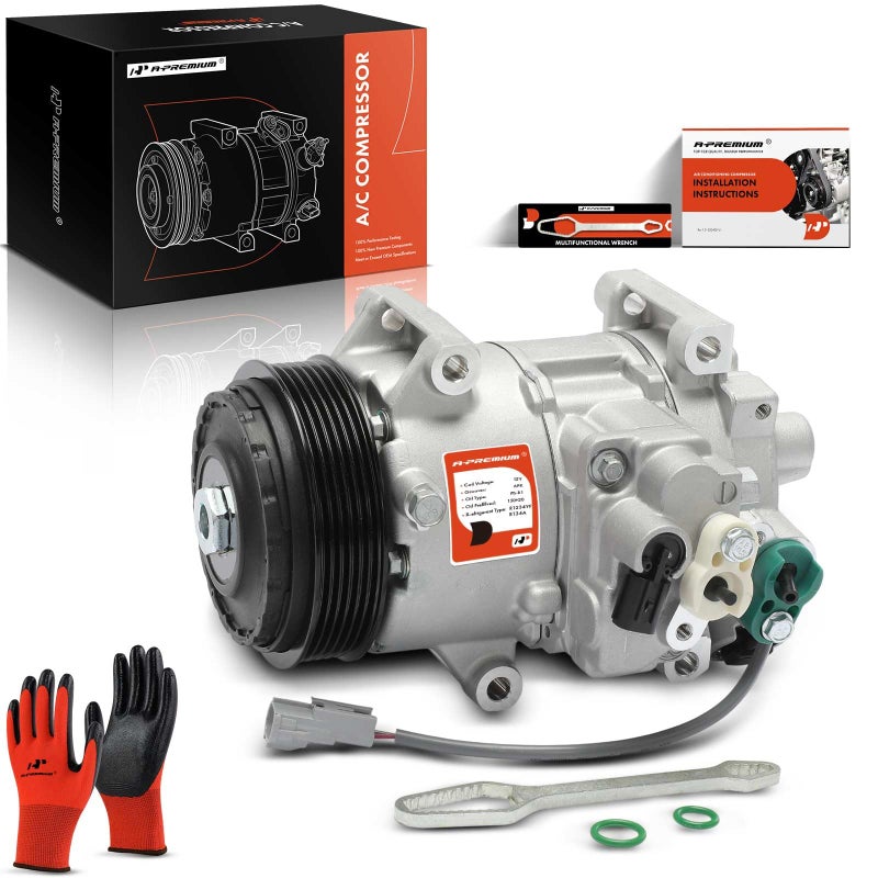 A-Premium APremium Air Conditioner AC Compressor with Clutch Compatible with Subaru Outback 25L 20132018 Legacy 25L 20132018