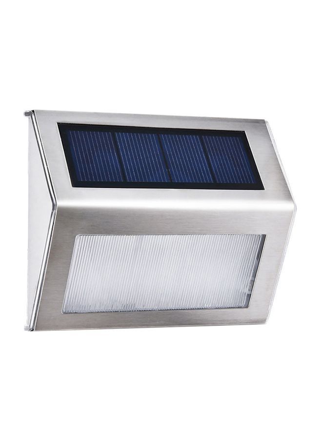 NIBEMINENT Solar Powered LED Patio Light Warm White 10.4x3x8.6centimeter - Image 1