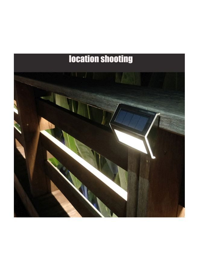 NIBEMINENT Solar Powered LED Patio Light Warm White 10.4x3x8.6centimeter - Image 3