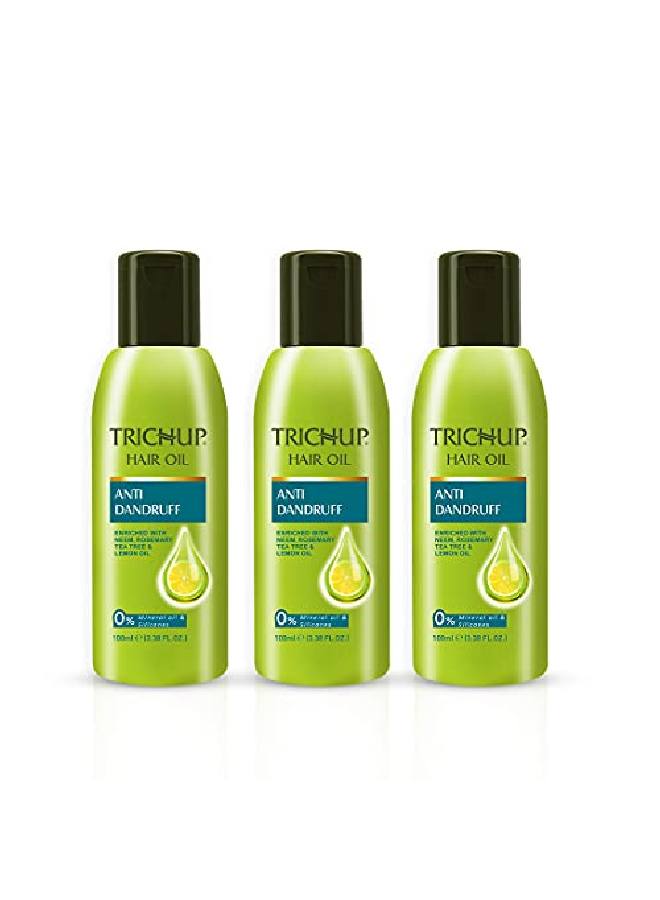 TRICHUP Anti Dandruff Oil 100Ml (Pack Of 3) - Image 2