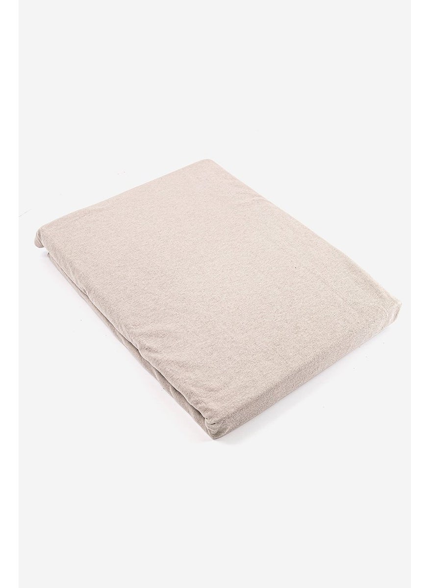 Tchibo - Single Jersey Fitted Sheet For Box Spring Mattress 160 x 200 cm, Grey - Image 1