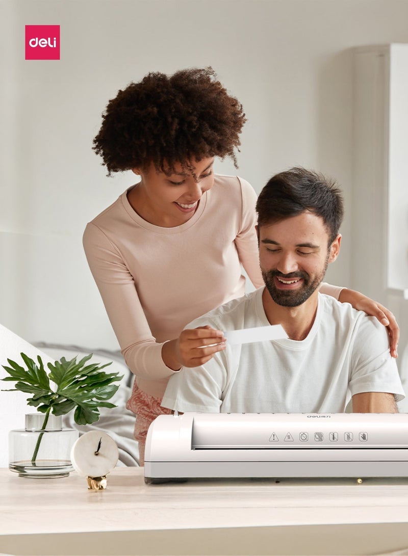 Deli 3894-UK A3 Laminator Machine, 80–175 Mic, 300mm/min High Speed, Fast Warm-Up - Image 5