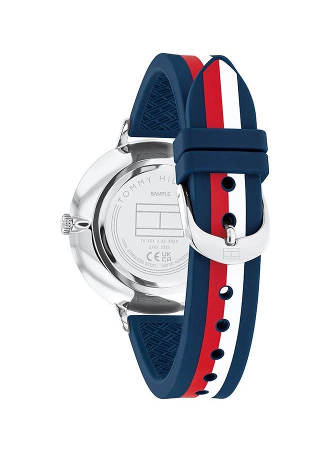 TOMMY HILFIGER Women Analog Round Shape Silicone Wrist Watch 38 mm  - Image 3
