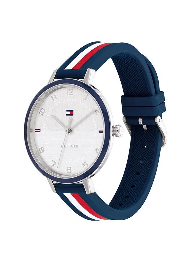 TOMMY HILFIGER Women Analog Round Shape Silicone Wrist Watch 38 mm  - Image 2