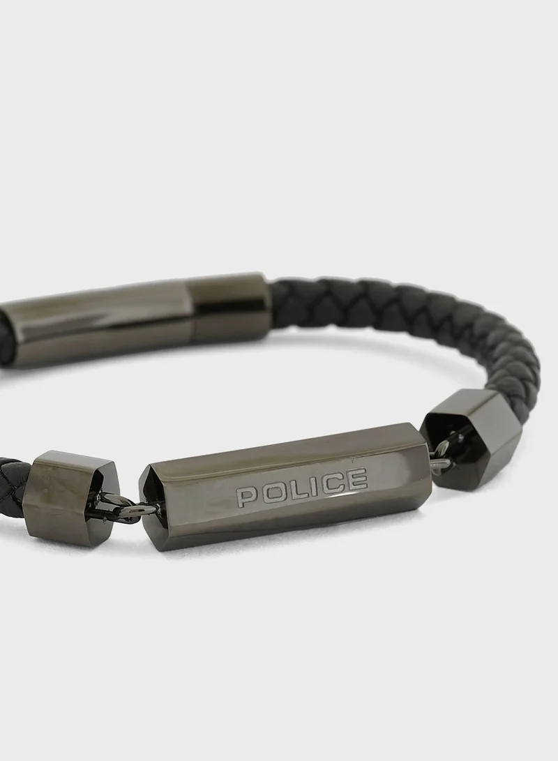 POLICE Hardware Braided Bracelet