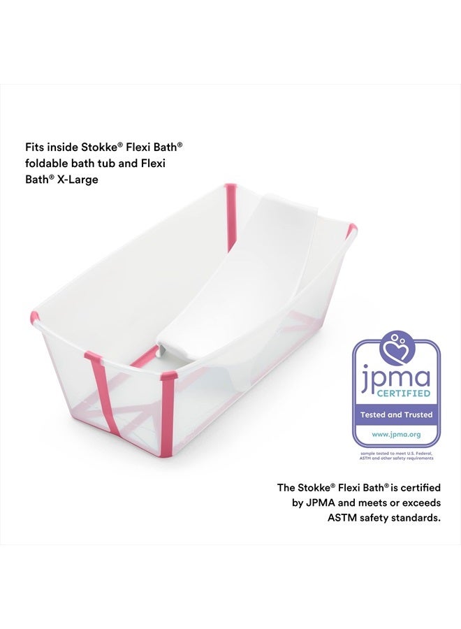 STOKKE Flexi Bath Newborn Support, White - Made to Fit Stokke Flexi Bath Foldable Baby Bathtub - Lightweight, Convenient, Comfortable & Safe - Best for Babies Up to Eight Months or 17.6 lbs - Image 4