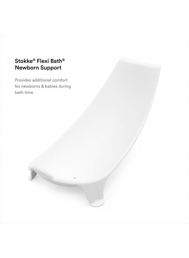STOKKE Flexi Bath Newborn Support, White - Made to Fit Stokke Flexi Bath Foldable Baby Bathtub - Lightweight, Convenient, Comfortable & Safe - Best for Babies Up to Eight Months or 17.6 lbs - Image 3
