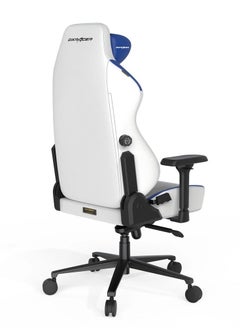DXRacer DXRacer Craft Pro Classic Gaming Chair – White/Blue | CRA-PR001-WB-H1  - Image 3