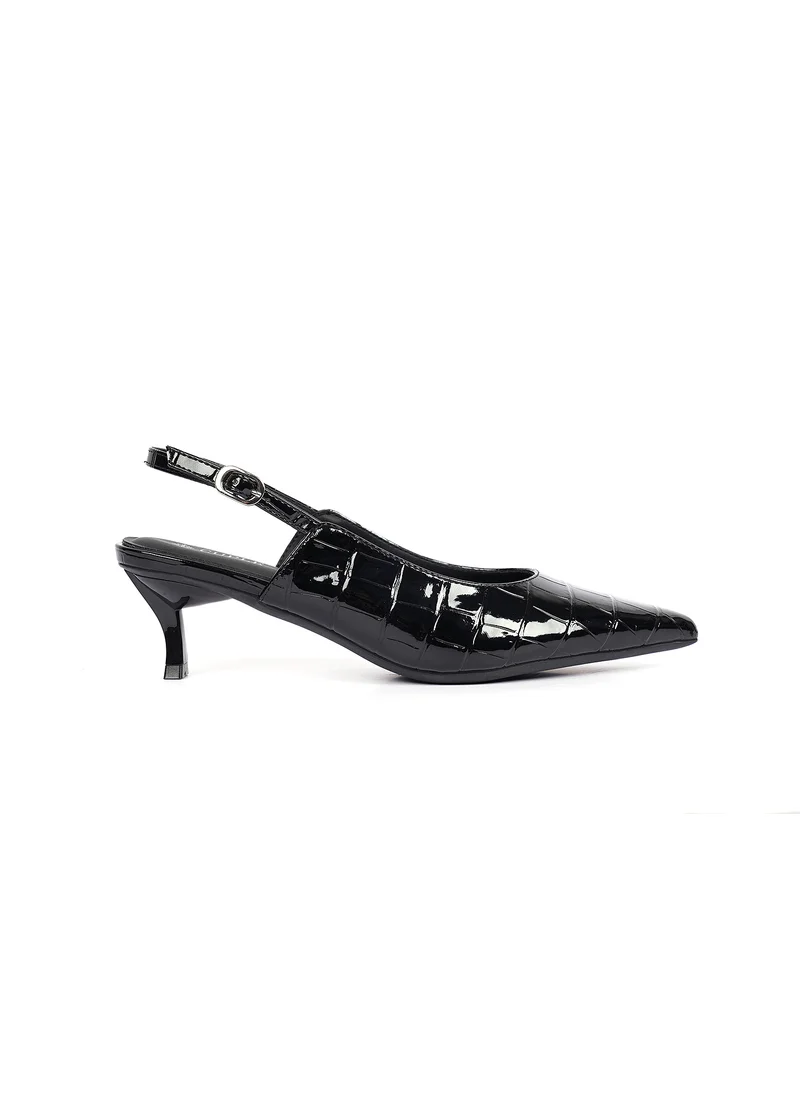 كيوبل Womens Sling back heeled Shoes