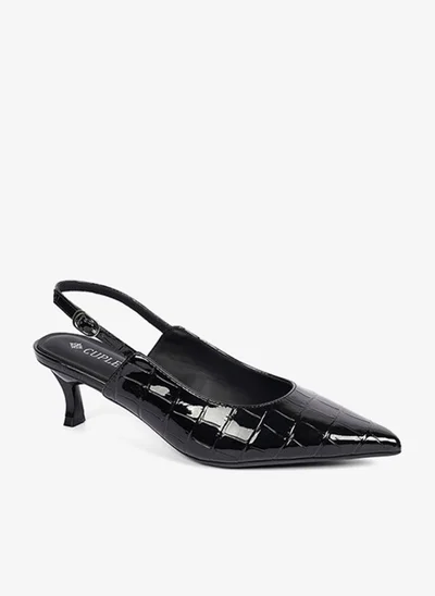 Cuple Womens Sling back heeled Shoes