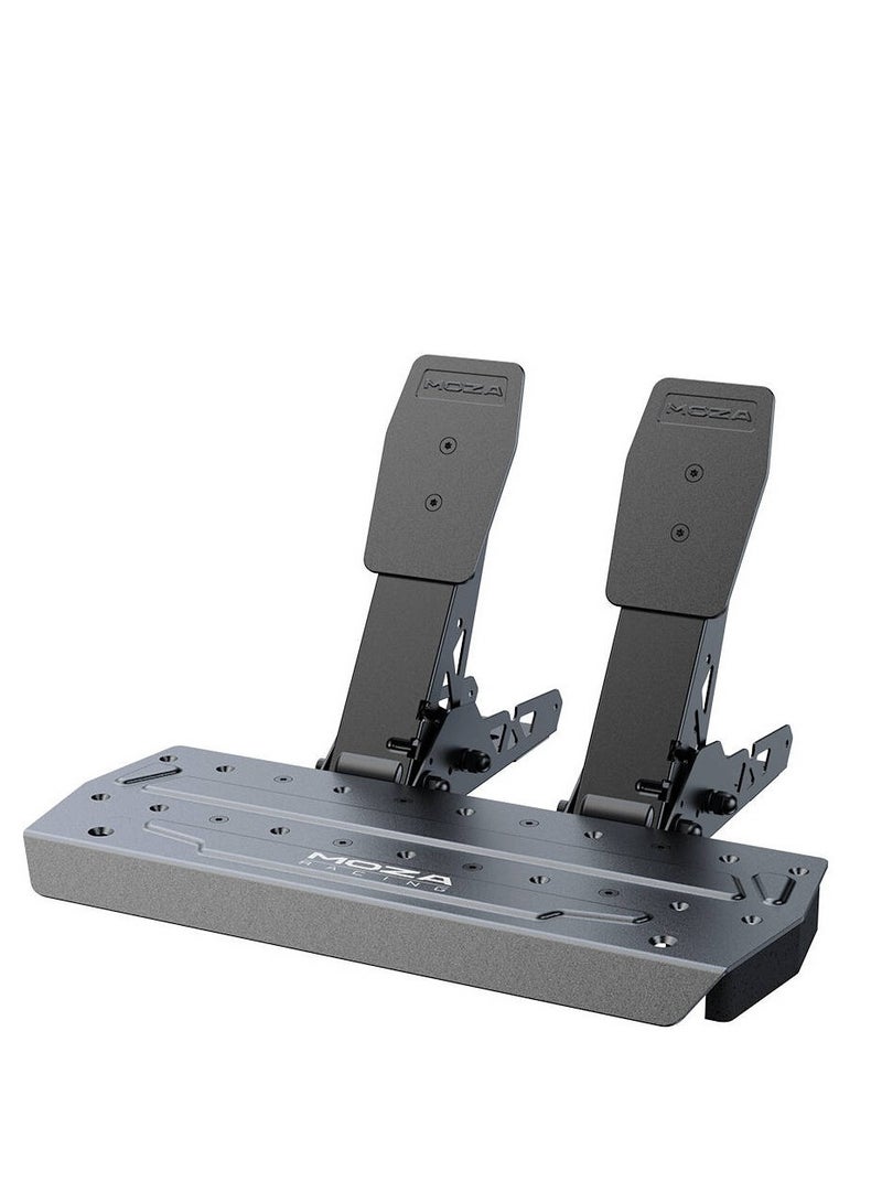 موزة مجموعة موزا R5 - قاعدة عجلات دفع مباشر ٥.٥ نيوتن متر + عجلة قيادة ES + دواسات SR-P Lite + مشبك طاولة - هيكل من الألومنيوم والجلد والفولاذ عالي الجودة | RS20 - Image 4