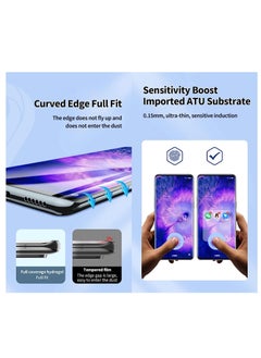 RINCO 2Pack Screen Protector for OnePlus 9 Pro/ 10 Pro, HD Clear TPU Flexible Film(NOT GLASS) Case Friendly, Max Coverage Screen Protector For OnePlus 9 Pro/10 Pro/11  - Image 5