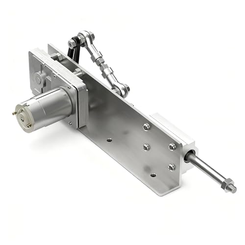 SQFOR DIY Reciprocating Linear Actuator Adjustable Telescopic Motor with Speed Controller 24V Reciprocating Motor 120RPM Adjustable Stroke and Speed 525kg Thrust 2cm8cm Stroke - Image 3