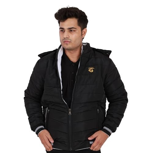 Quark Unisex Reversible Jacket in GLD Material best for Winterwear/Hiking/Biking/Camping/Mountaineering(Control Temperature up to 3 Degree Celsius.)(3°C) - Image 1