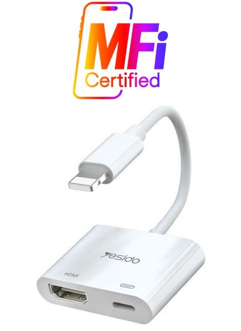 iPhone Lightning to HDMI 1080P Audio and Video Adapter