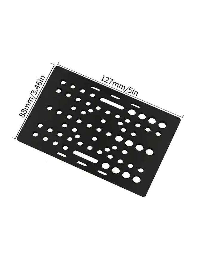 Black 20-80mm V-Slot Gantry Plate Set with 6 Wheels for CNC Machine Parts - Image 4
